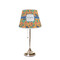 Toucans Poly Film Empire Lampshade - On Stand