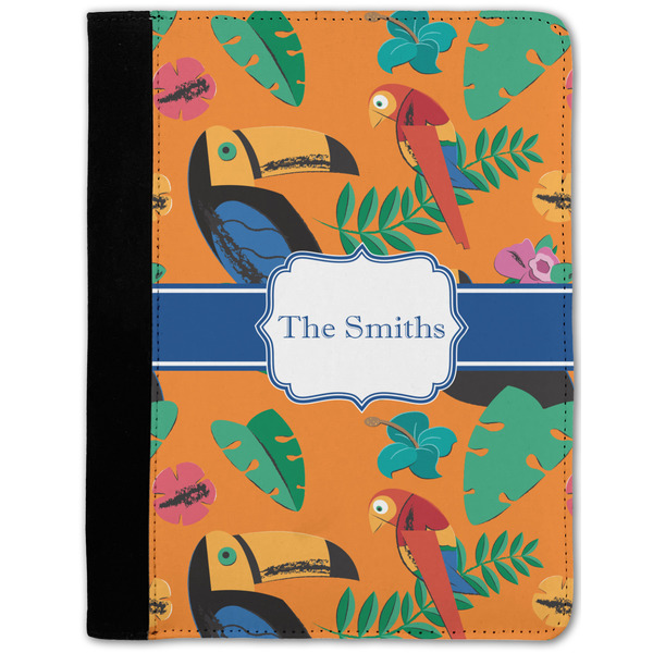 Custom Toucans Notebook Padfolio w/ Name or Text