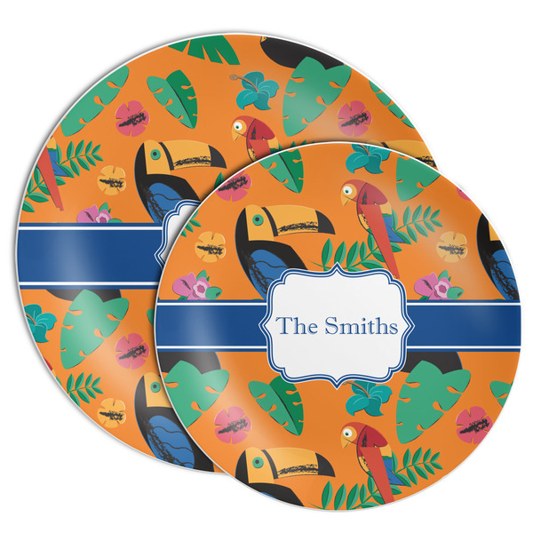 Toucans Melamine Plates - PARENT/MAIN