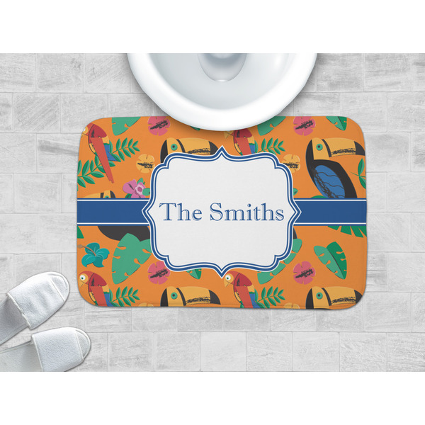 Toucans Memory Foam Bath Mat - LIFESTYLE 34x21