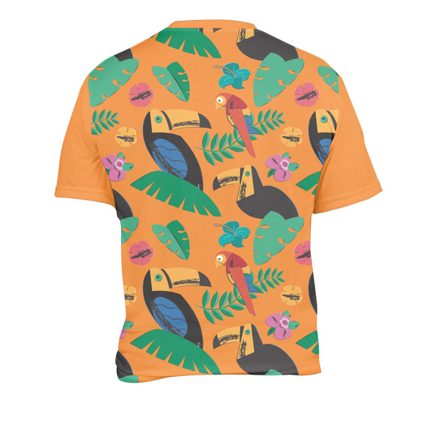 Toucans Men's Crew Neck T Shirt Medium - Back