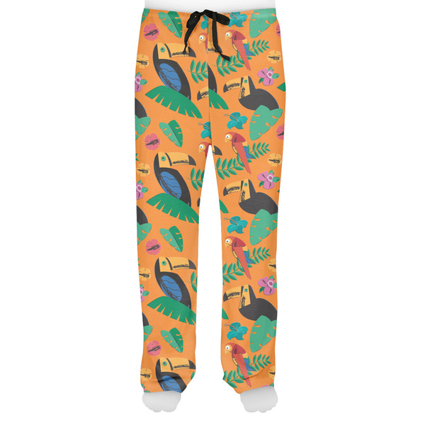 Toucans Men's Pjs Front - on model