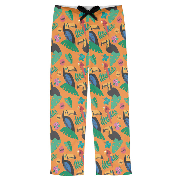 Custom Toucans Mens Pajama Pants - XS