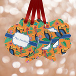 Toucans Metal Ornaments - Double Sided w/ Name or Text