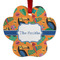 Toucans Metal Paw Ornament - Double Sided w/ Name or Text