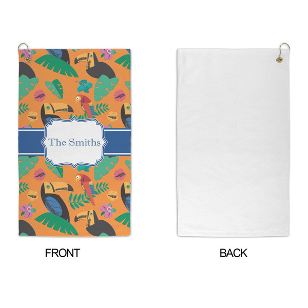 Toucans Microfiber Golf Towels - APPROVAL