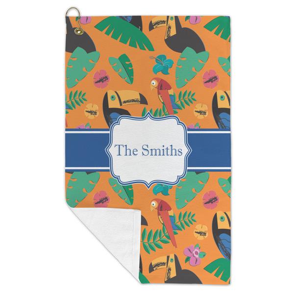 Toucans Microfiber Golf Towels - FOLD