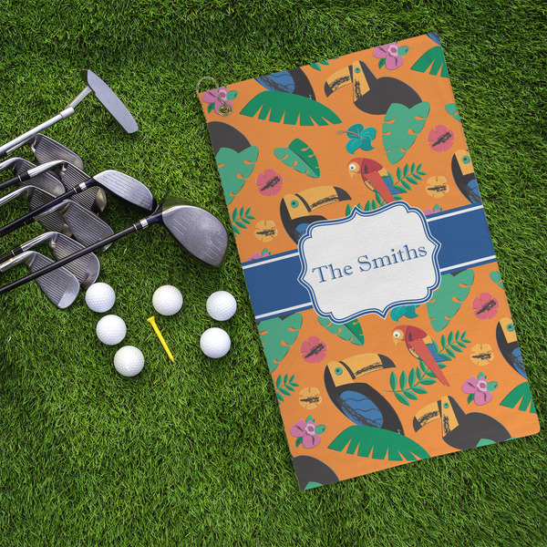 Toucans Microfiber Golf Towels - LIFESTYLE