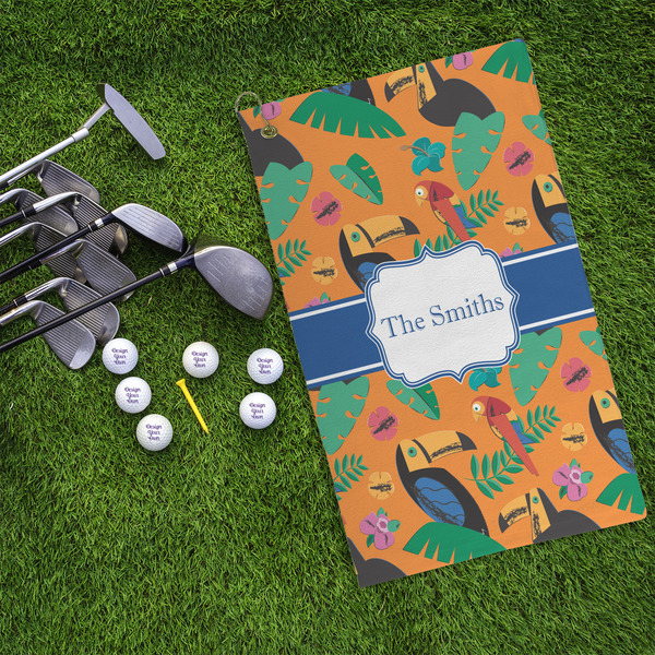 Toucans Microfiber Golf Towels - LIFESTYLE