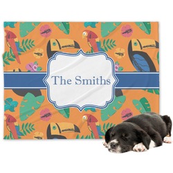 Toucans Dog Blanket (Personalized)