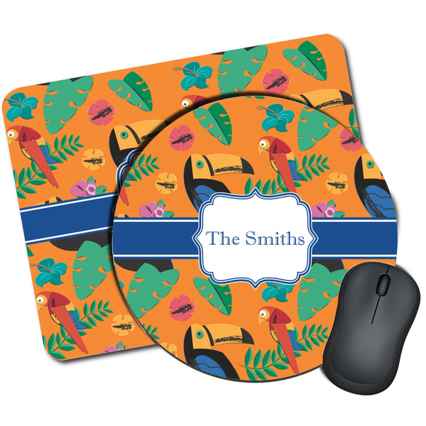 Custom Toucans Mouse Pad (Personalized)