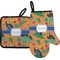 Toucans Oven Mitt & Pot Holder Set w/ Name or Text