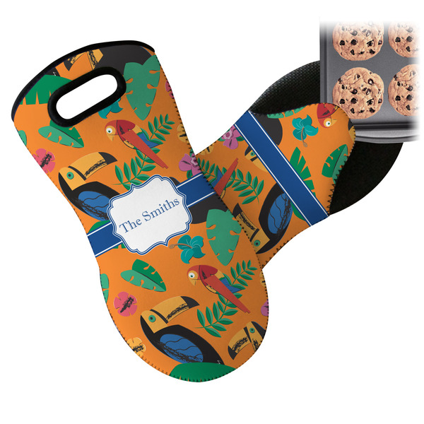 Toucans Neoprene Oven Mitt