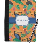 Toucans Notebook Padfolio - Large w/ Name or Text