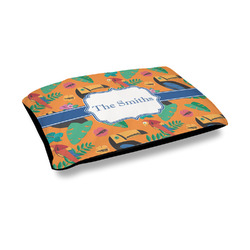 Toucans Outdoor Dog Bed - Medium (Personalized)