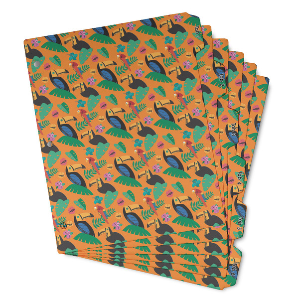 Toucans Page Dividers - Set of 6 - Main/Front