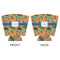 Toucans Party Cup Sleeves - with bottom - APPROVAL