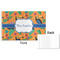 Toucans Disposable Paper Placemat - Front & Back