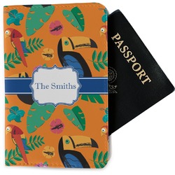 Toucans Passport Holder - Fabric (Personalized)