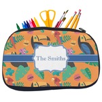 Toucans Neoprene Pencil Case - Medium w/ Name or Text