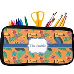 Toucans Neoprene Pencil Case - Small w/ Name or Text