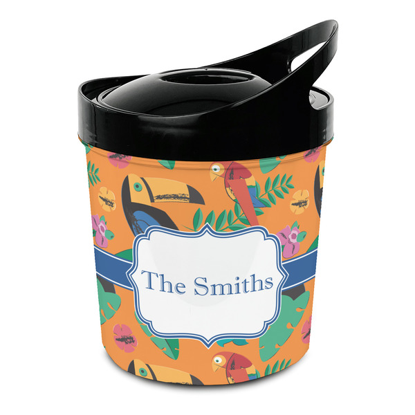 Custom Toucans Plastic Ice Bucket (Personalized)