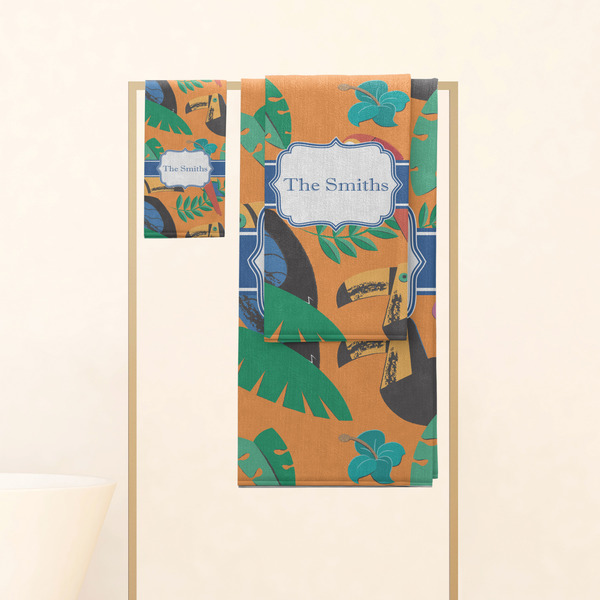 Toucans Personalized Towel Set
