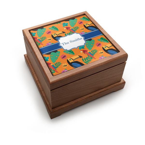 Custom Toucans Pet Urn w/ Name or Text