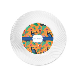 Toucans Plastic Party Appetizer & Dessert Plates - 6" (Personalized)