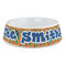 Toucans Plastic Dog Bowl - Large (Personalized)