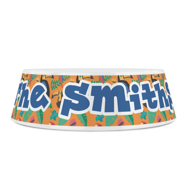 Toucans Plastic Pet Bowls - Small - FRONT