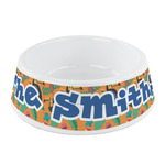 Toucans Plastic Dog Bowl - Small (Personalized)