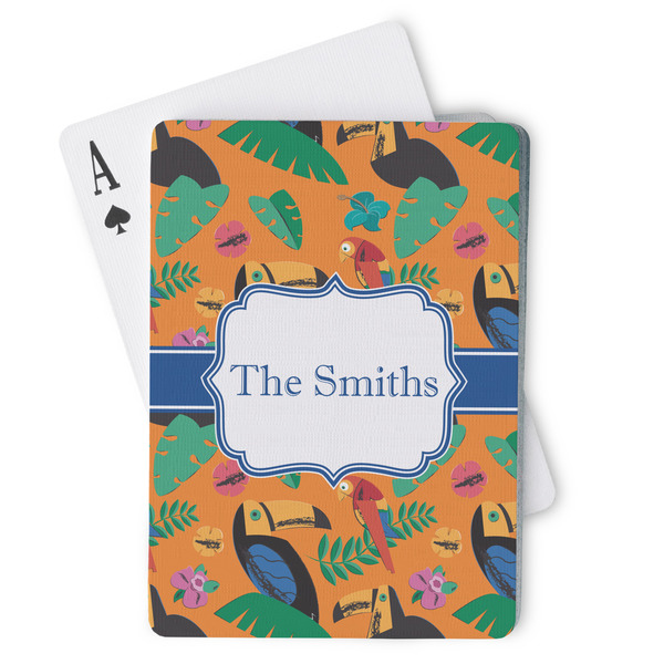 Custom Toucans Playing Cards (Personalized)