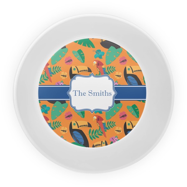 Toucans Melamine Bowl - Center
