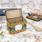Toucans Recipe Box - Full Color - In Context