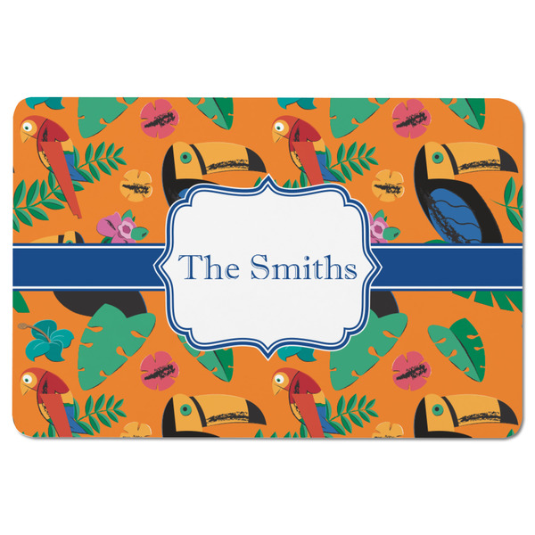 Toucans Rectangular Fridge Magnet - FRONT