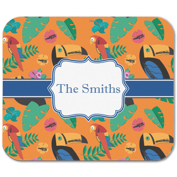 Toucans Rectangular Mouse Pad - APPROVAL