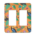 Toucans Rocker Style Light Switch Cover - Two Switch