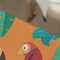 Toucans Large Rope Tote - Close Up View