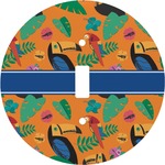 Toucans Round Light Switch Cover