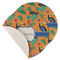 Toucans Round Linen Placemats - MAIN (Single Sided)