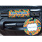Toucans Round Luggage Tag & Handle Wrap - In Context