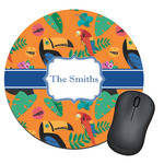 Toucans Round Mouse Pad (Personalized)