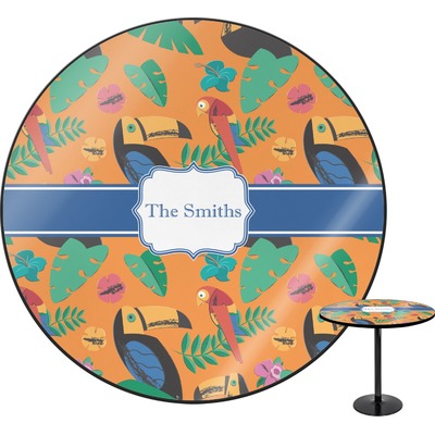 Toucans Round Table (Personalized)
