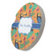 Toucans Sandstone Car Coaster - STANDING ANGLE