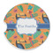 Toucans Sandstone Car Coaster - Single (Personalized)