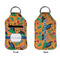 Toucans Sanitizer Holder Keychain - Small APPROVAL (Flat)