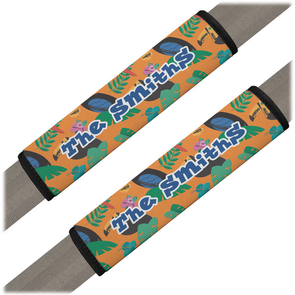 Custom Toucans Seat Belt Covers (Set of 2) (Personalized)