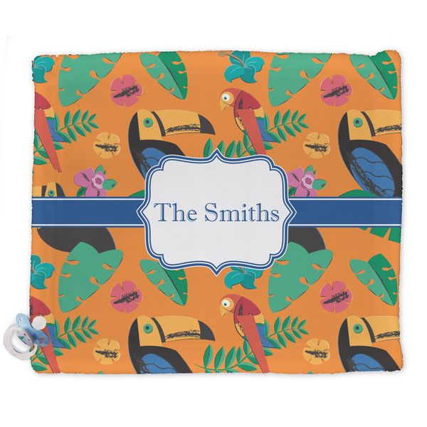 Custom Toucans Security Blanket - Single Sided (Personalized)