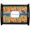 Toucans Serving Tray Black Large - Main